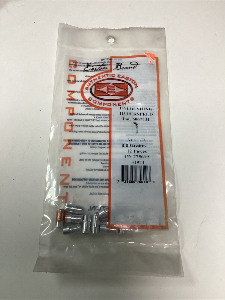 Easton ACC 71 8 Grains Uni-Bushing 12 Pack