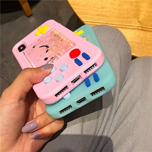 Squishy 3D Cartoon Game Shape Case Compatible with Creative iPhone 16 Pink
