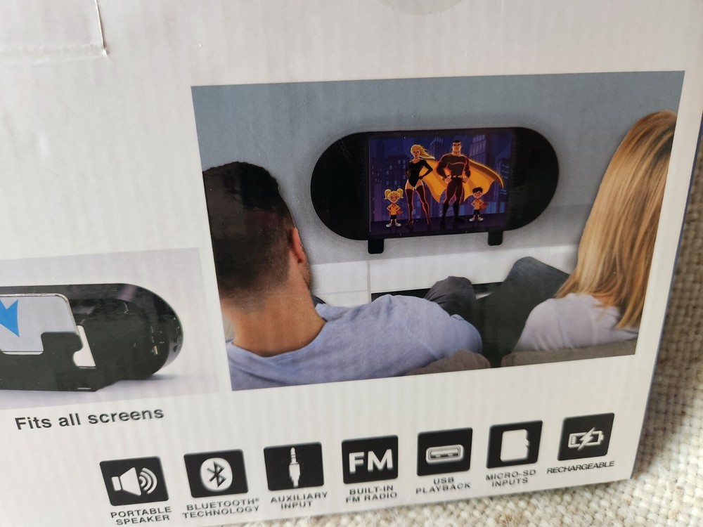 SoundLogic XTSmartphone Magnifier & Amplifier with Bluetooth Speaker Not Tested
