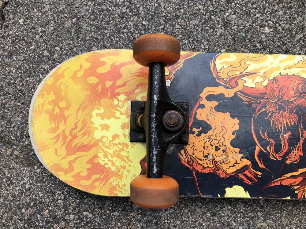 Tony Hawk Skateboard Huckjam Huck Jam Series Red Devil Demon