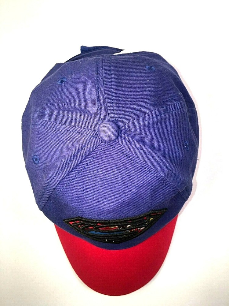 Boys Blue & Red Superman Baseball Cap Ball Hat Embroidered