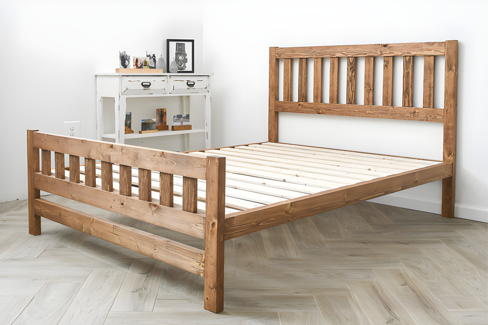 DIY FULL PLATFORM BED PLAN - Step-by-Step Build Guide - ft/in