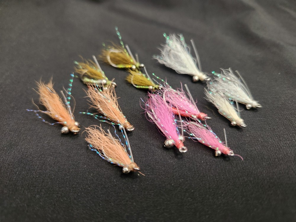 12 Crazy Charlie Fly SELECTION, Bonefish Fly, Permit Fly, Gotcha Bonefish Fly