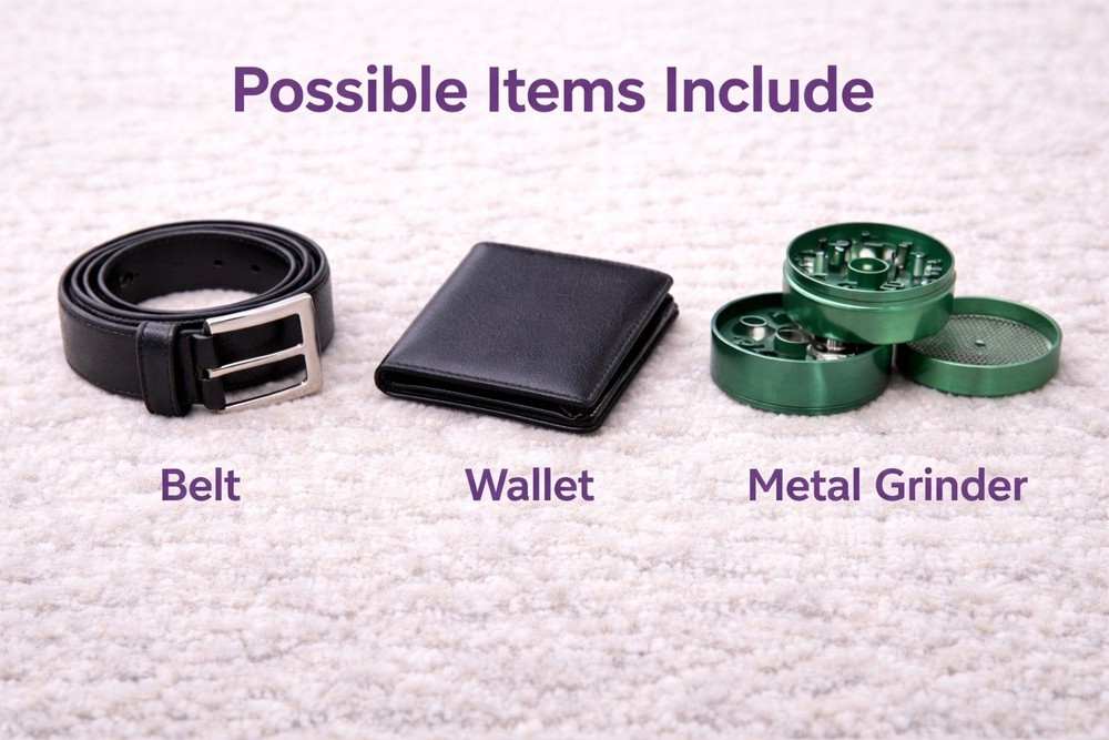Men’s Accessories Bundle Set – Belt Wallet Grinder Gift Set