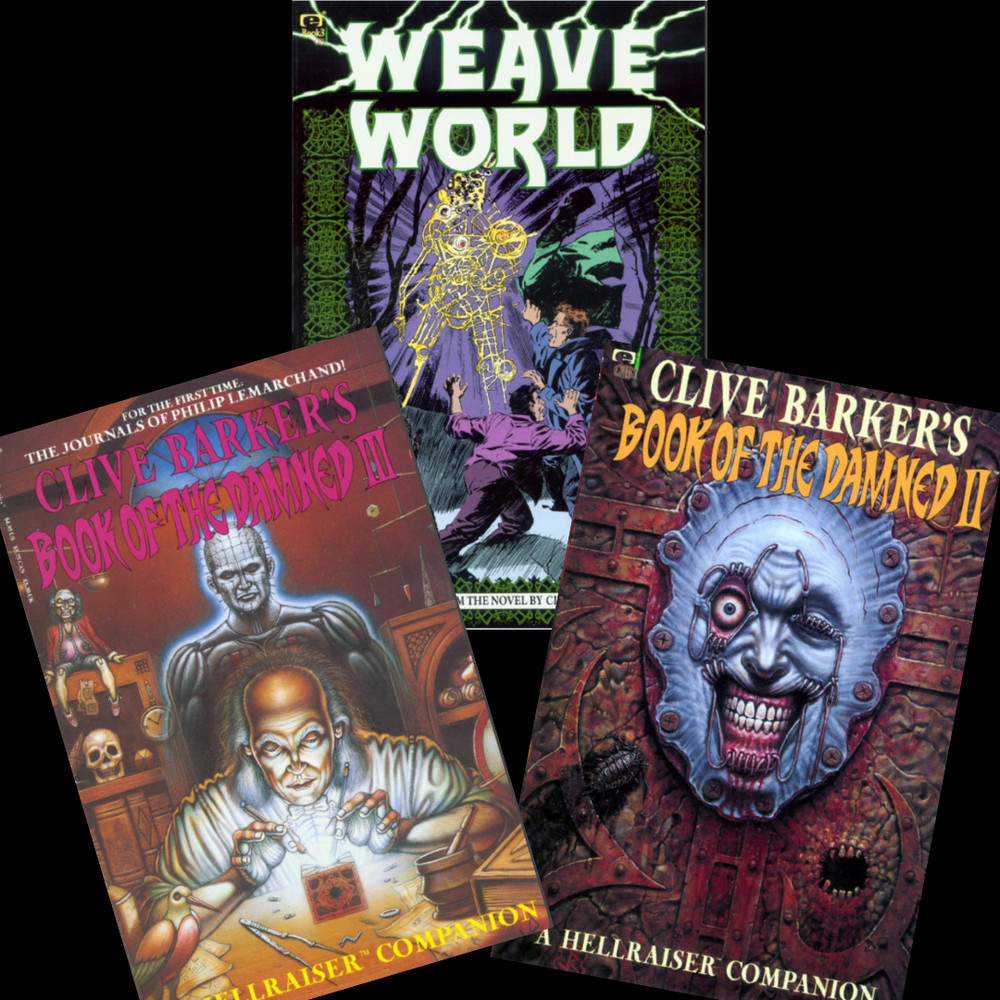 Clive Barker Complete Comic Bundle Novels Digital Collection