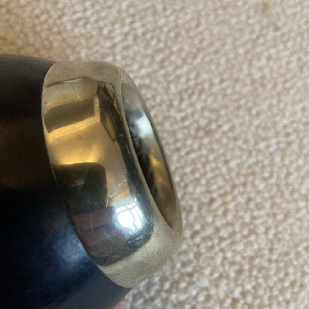 Vintage Silver Gourd Yerba Mate Cup