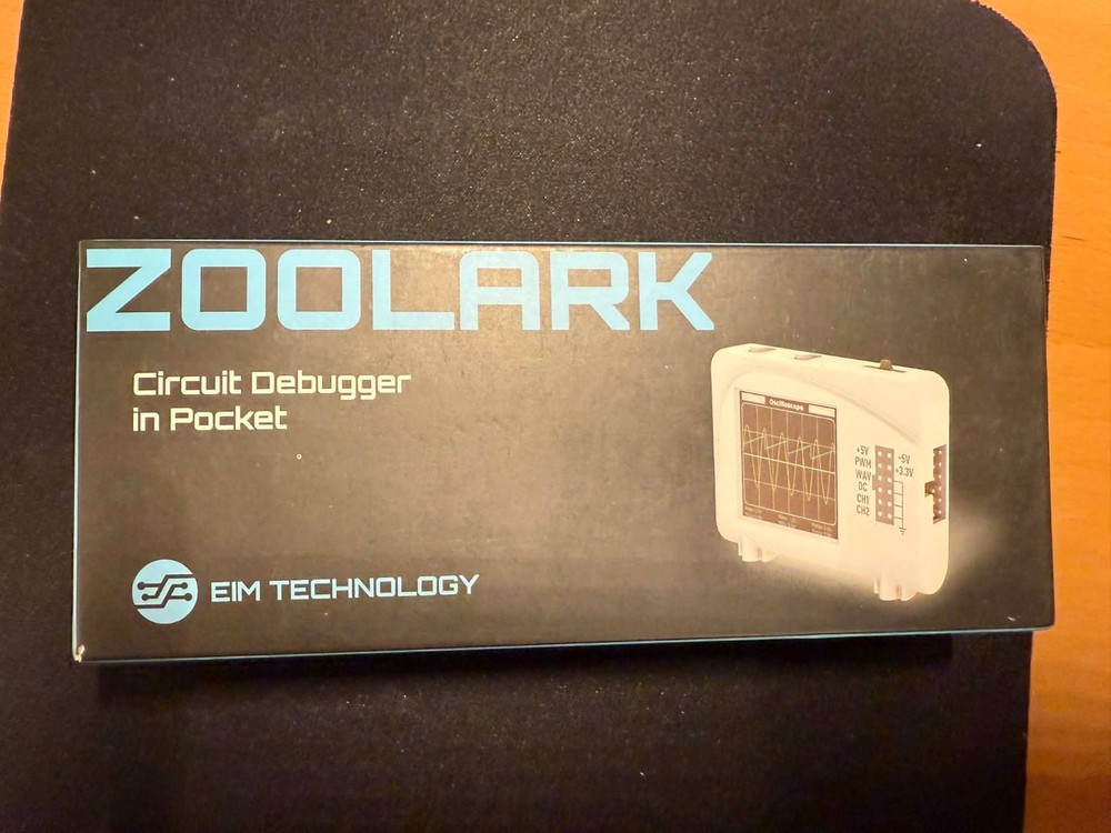 Zoolark pocket Circuit debugger, oscilloscope, spectrum analyzer