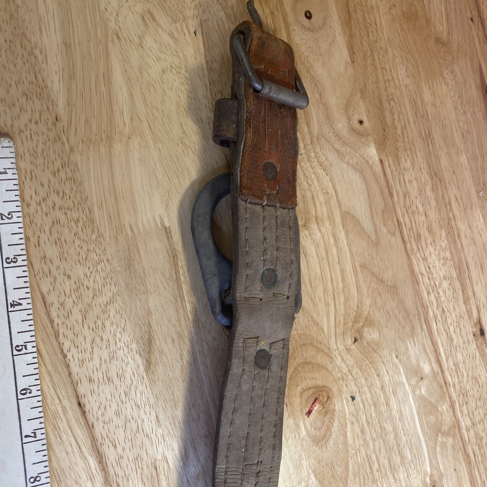 Vintage Klein Tools USA Lineman Belt 1972