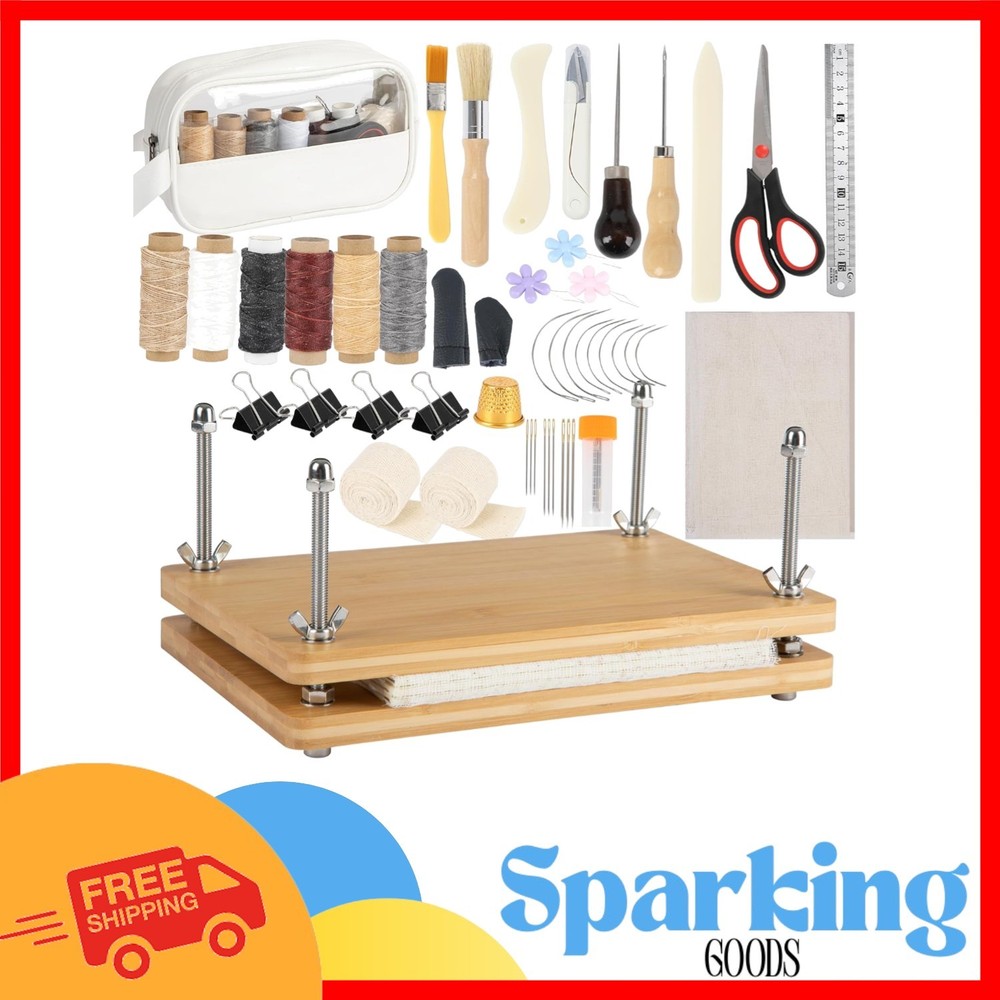 50-Piece Bookbinding Set for Artists - Versatile Tools & Comprehensive Guide