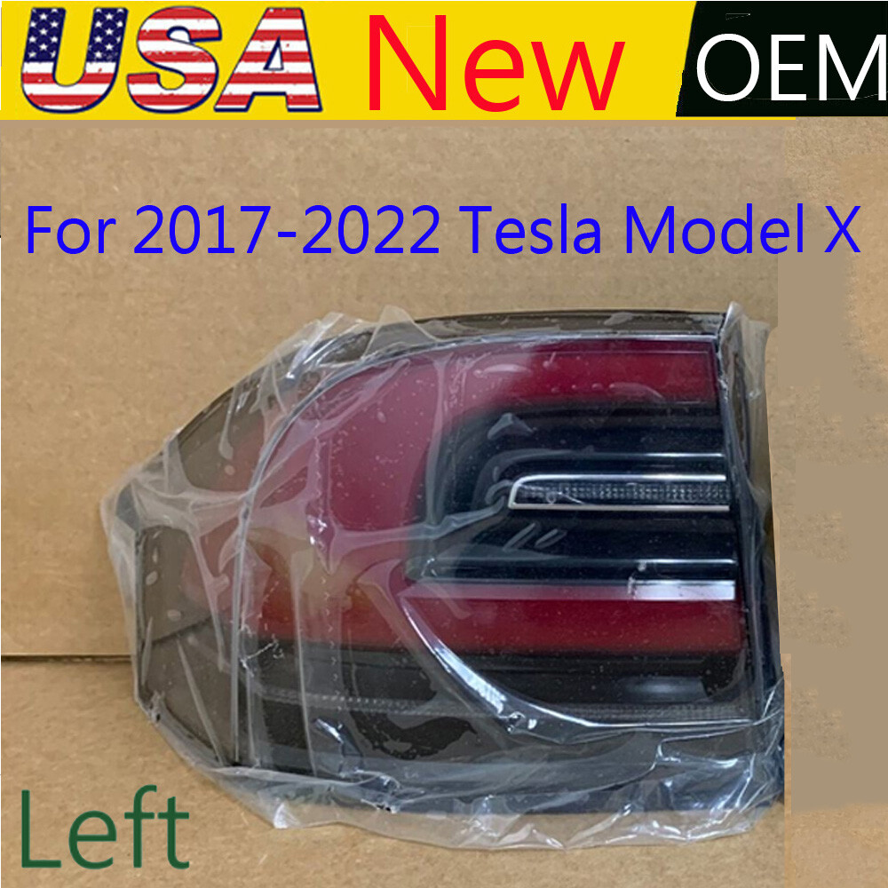 For 2017-2022 Tesla Model X OUTER Tail Light DRIVER SIDE Left Lamp NEW OEM US