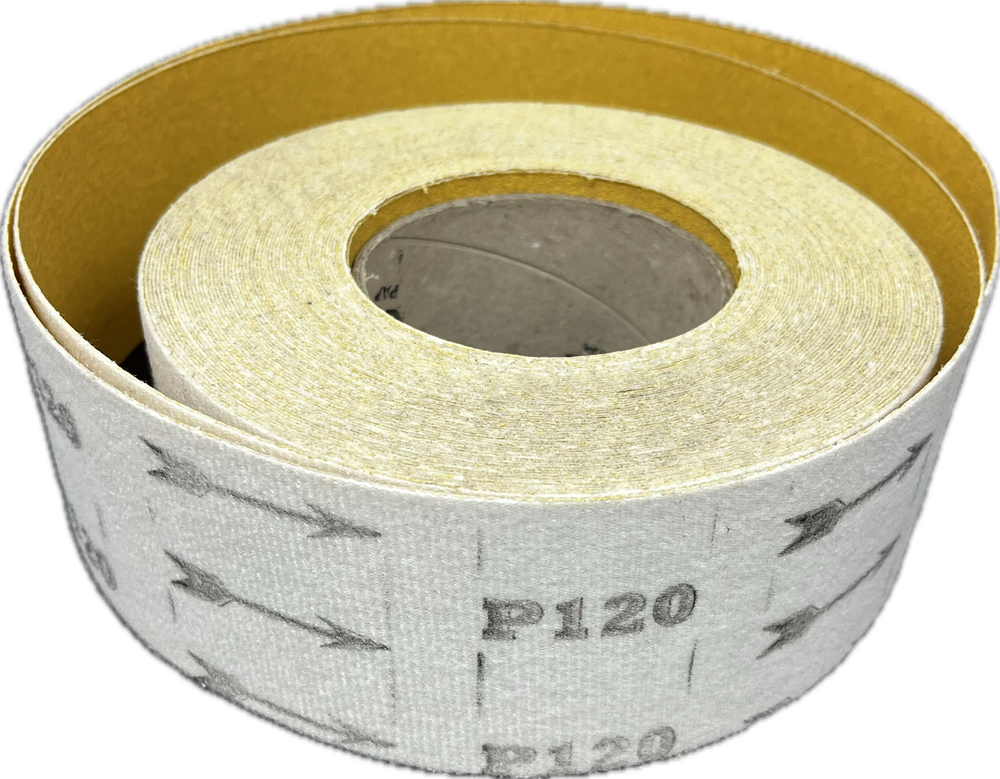 DYNAMIX Hook & Loop Longboard Sandpaper 2- 3/4 in. X 25Yard Long Continuous Roll