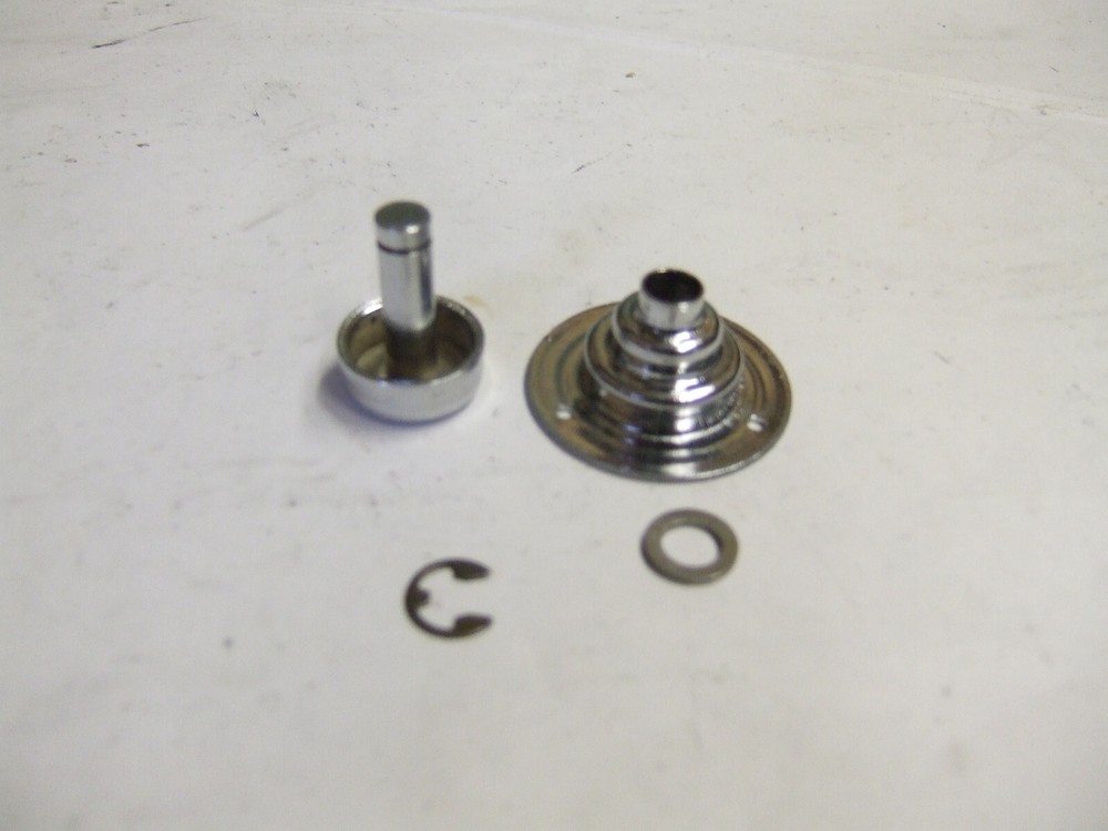 Bally bingo pinball SINGLE CHROME BUTTON TALL TYPE