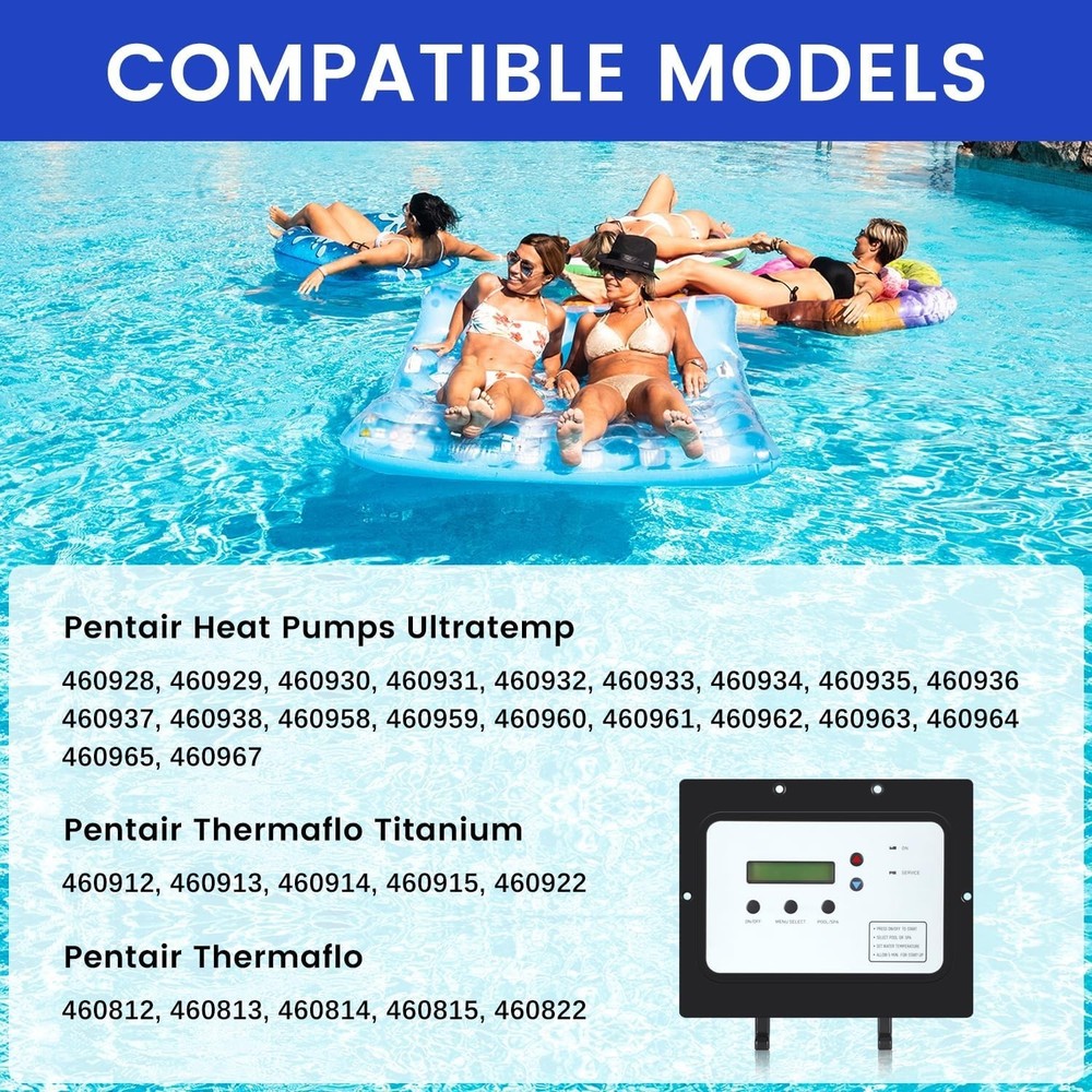 473711.A 472734 Auto Heat Control Board Assembly - Compatible with Pentair Pool