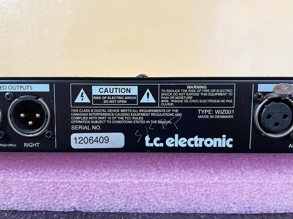 TC Electronic Wizard Series Finalizer 48khz Studio Mastering Processor - WIZ001