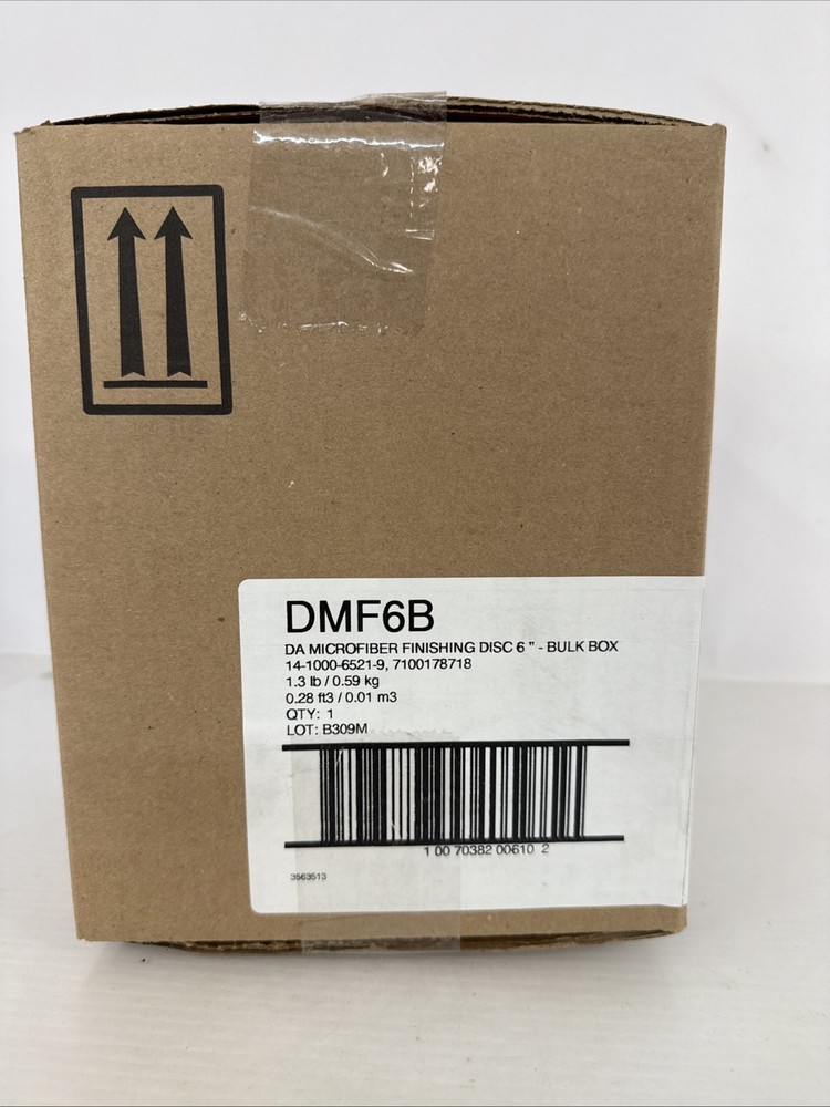 Meguiar's DA Microfiber Finishing Disc 6" DMF6 Bulk Box