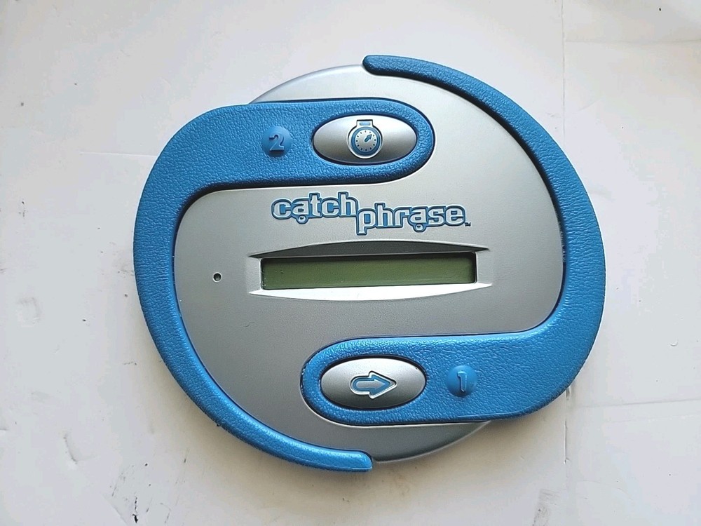 Electronic Handheld Game - Catch Phrase 2000 Edition   TESTED