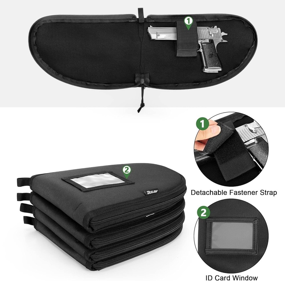 Tactical Range Backpack Gun Pistol Case Storage Bag Gun Backpack Shooting Huntin