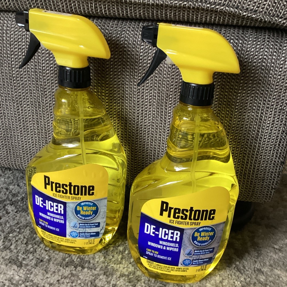 Prestone Trigger Spray Windshield De-Icer 32oz, 2 Pack