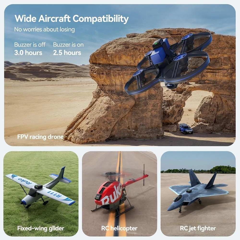 R111S GPS Tracker & Beeper for Drones