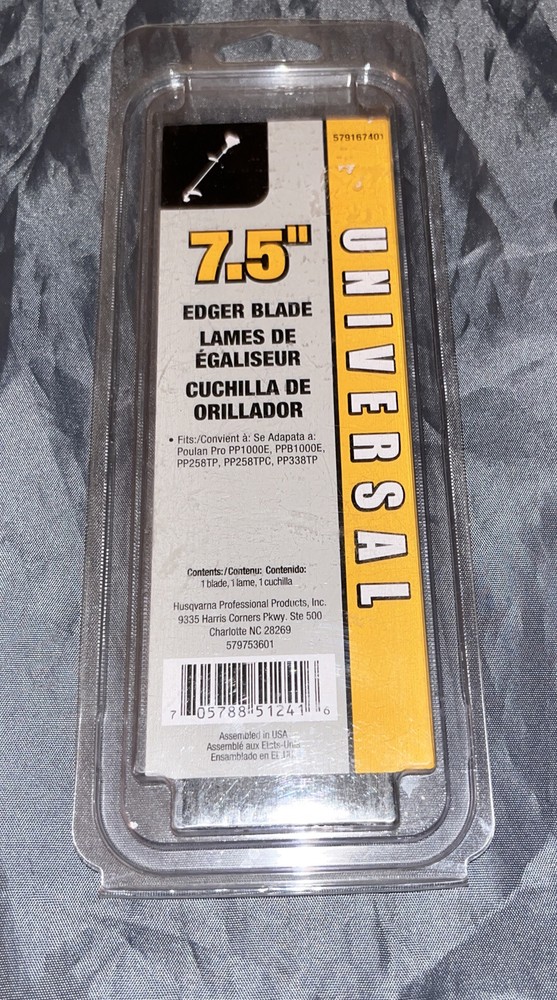New Husqvarna Universal Edger Blade 7.5"