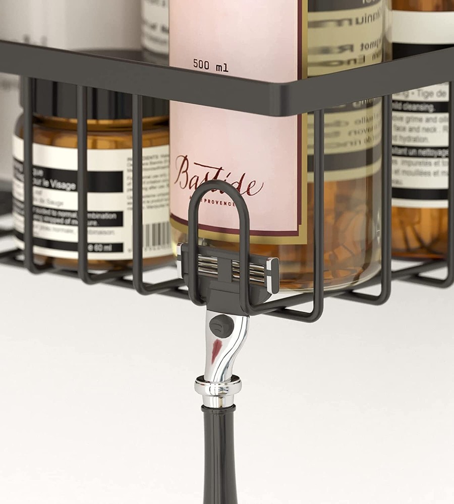 2 PCS Shower Caddy 4 PCS Adhesive Sticker Replacement Hook-B8