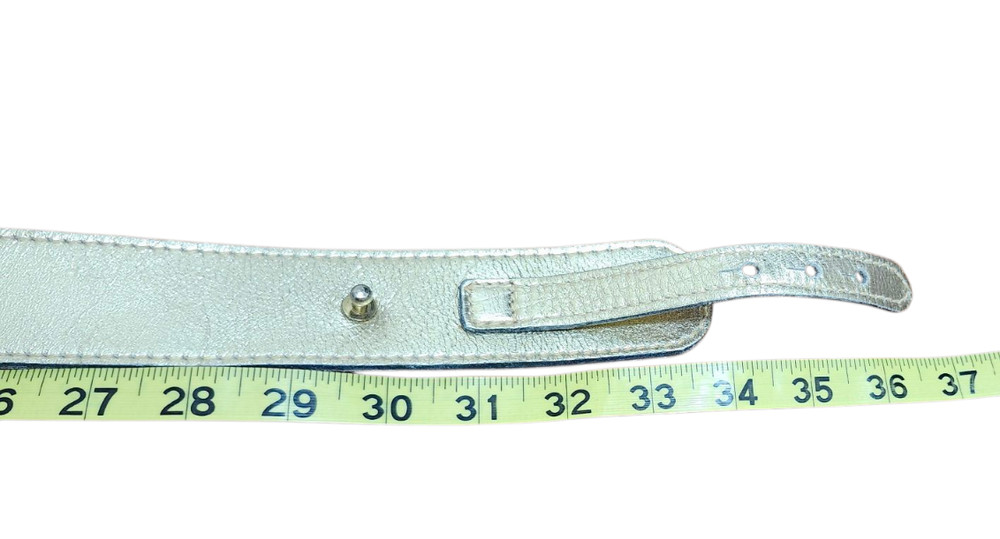 Calleron Adjustable Belt Women's Gold Leather Size M