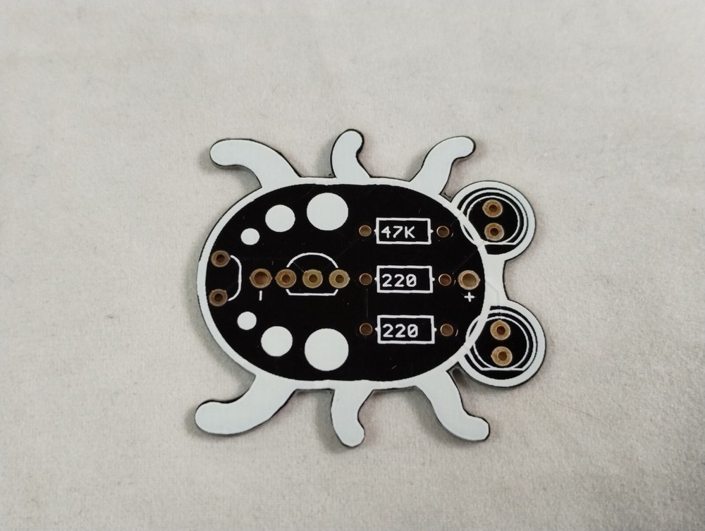 SparkFun Electronics Beginning Soldering Weevil Eye Kit 10723 Educational NOS