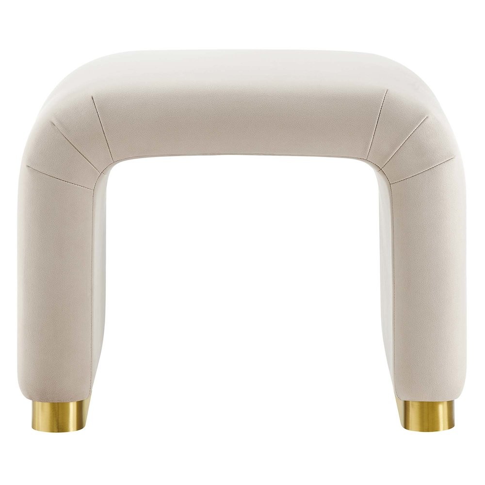 Koda Performance Velvet Waterfall Stool