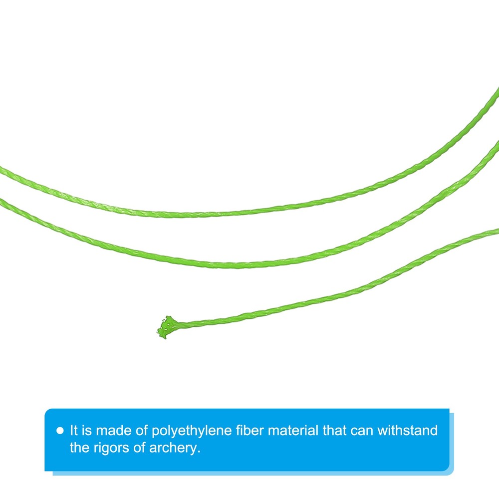 Archery Bow String Serving Thread 120 Yard 110M Bowstring Thread Grass Green