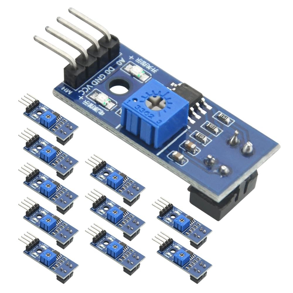 10 PCS TCRT5000 IR Photoelectric Sensor 3.3-5V Obstacle Avoidance Module