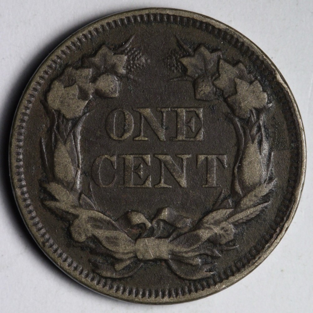 1857 Flying Eagle Cent Penny VF E101 GIJO
