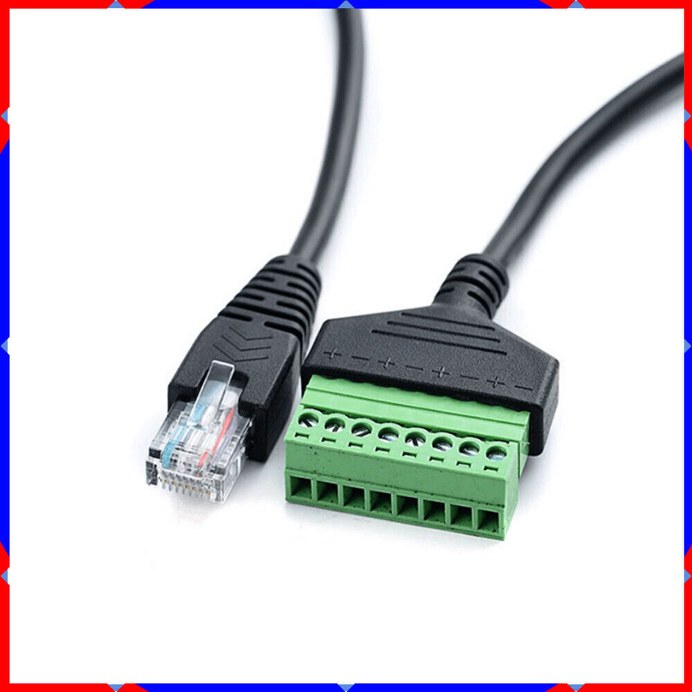 Network RJ45 Solderless fixed wiring terminal Network router extension cable PC