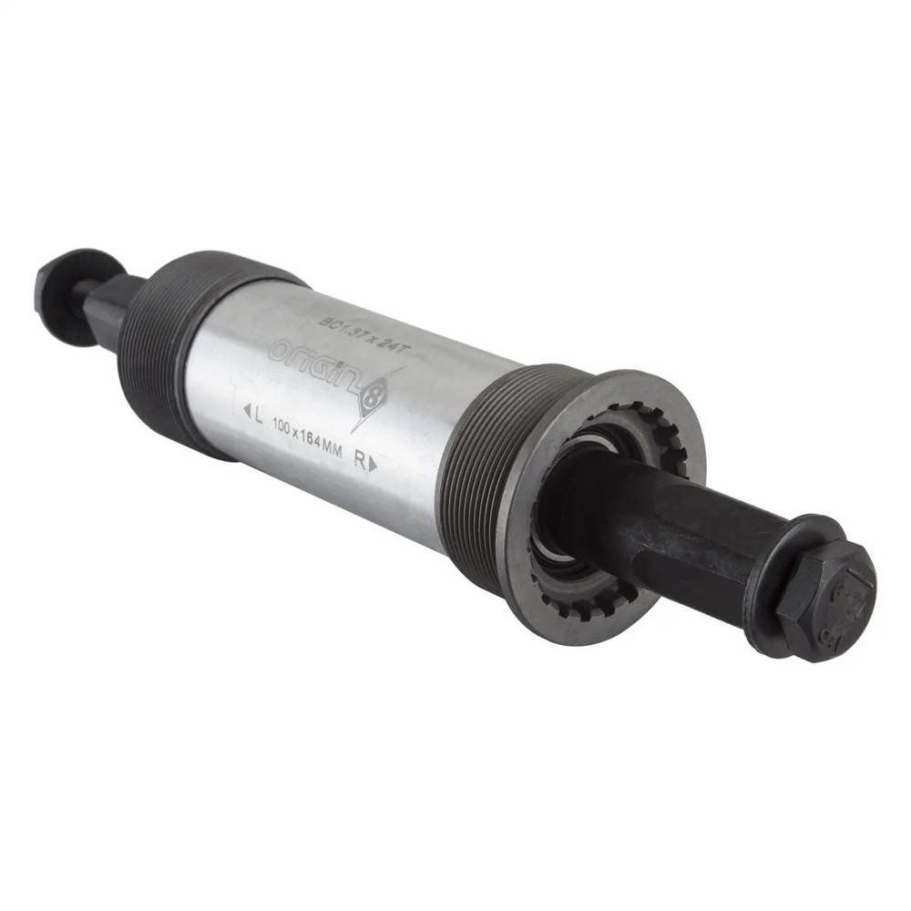 ORIGIN8 XLT Square Taper Bottom Bracket - Silver