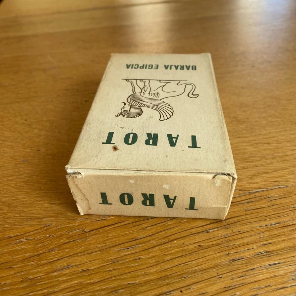 Vintage Baraja Egipcia Tarot Deck