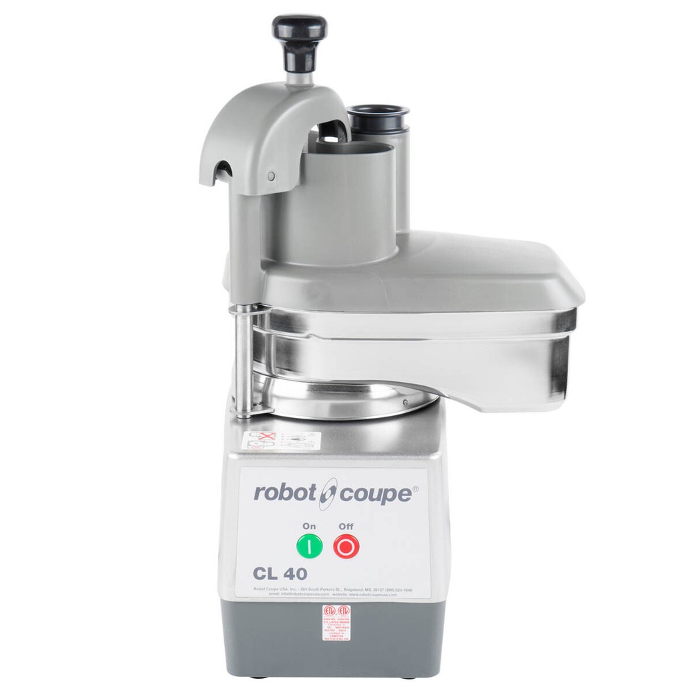 Robot Coupe CL40 Continuous Feed Commercial Food Processor / Vegetable Cutter