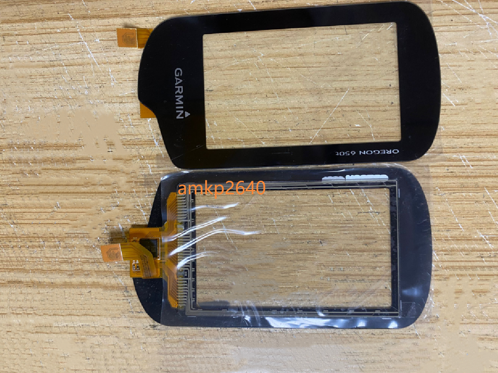 1PCS For Garmin Oregon 650t Touch Screen Glass Panel Digitizer Replacement AMK