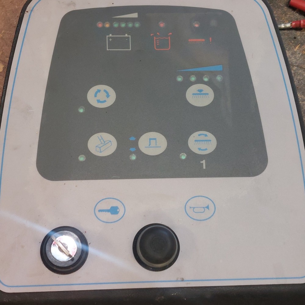 Control Panel W/ Ignition Key Meter Fits Windsor QUICK 32 Floor Scrubber Ride On