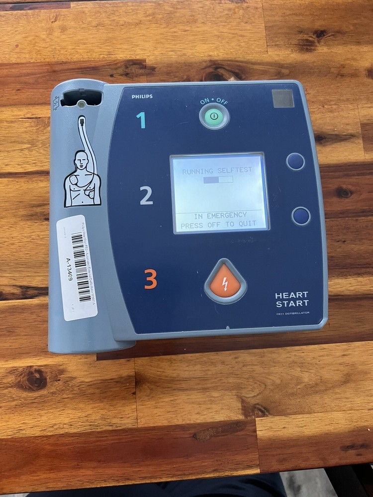 Philips FR2+ Heartstart Automatic External Defibrillator AED FR2+