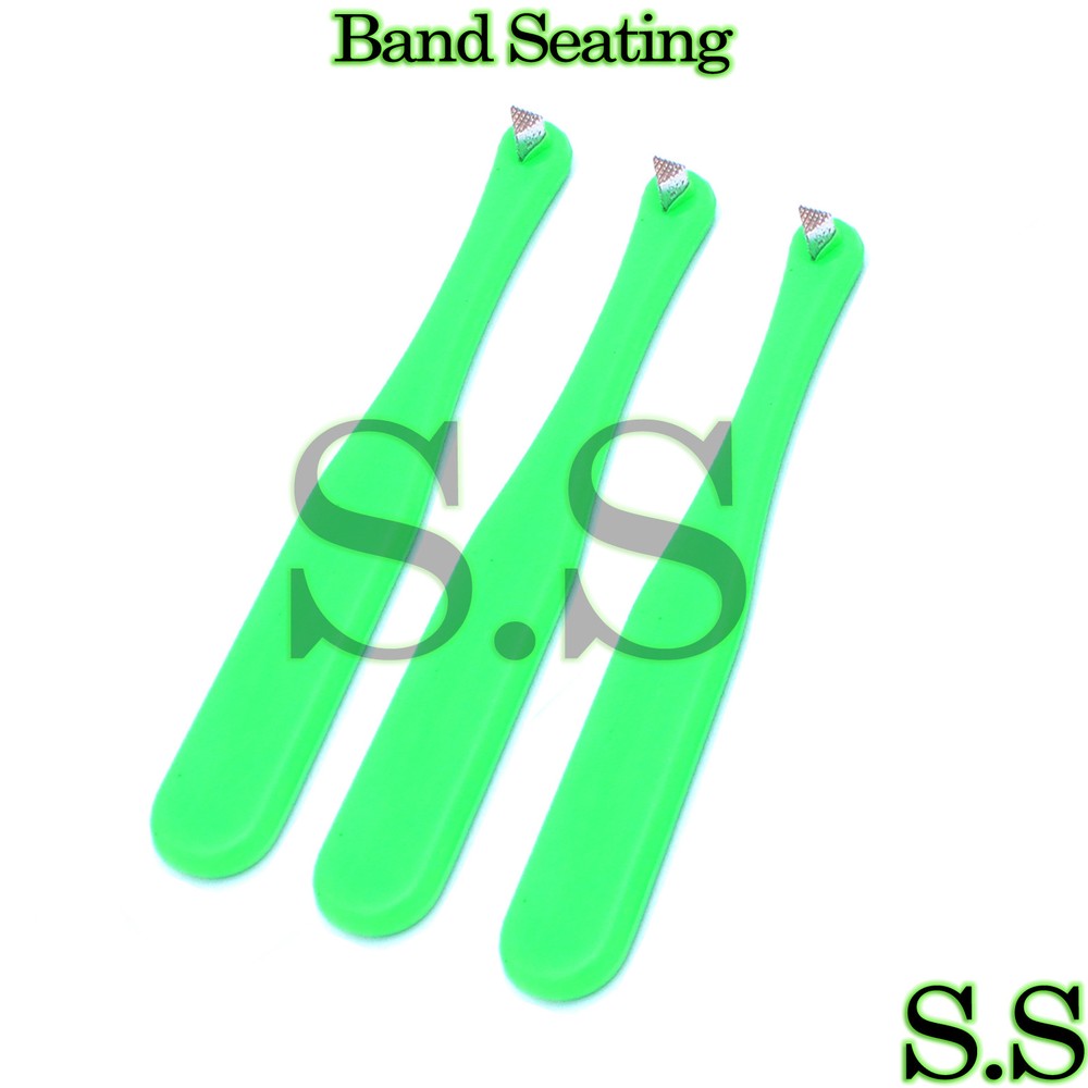 3 Band Seating Instruments Green Nylon Dental instruments