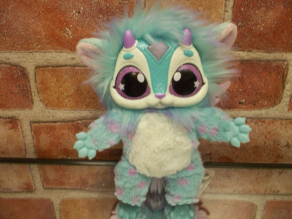 Magic Mixies Interactive Electronic Pet Plush Magical Misting Blue Figure Only