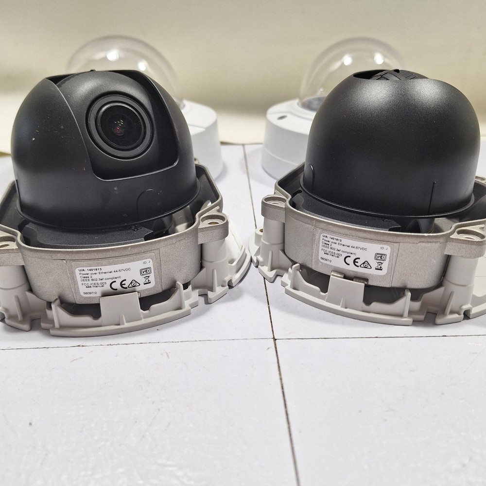 (2) AXIS P3214-V IP Network POE Surveillance Security Cameras