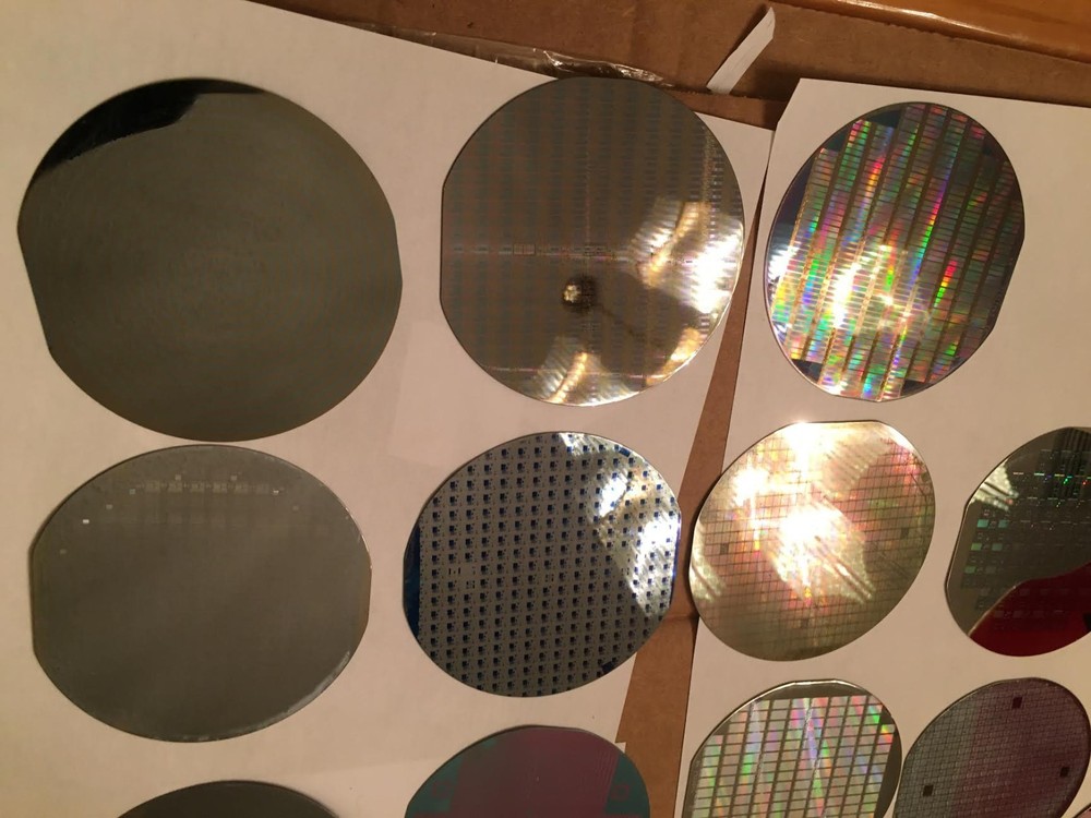 4" Unknown NITF Silicon Wafer 1980s Extremely Rare