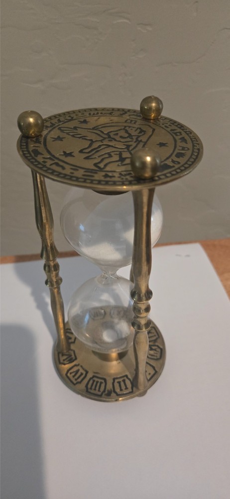 Vintage Hourglass sand timer - 15 min