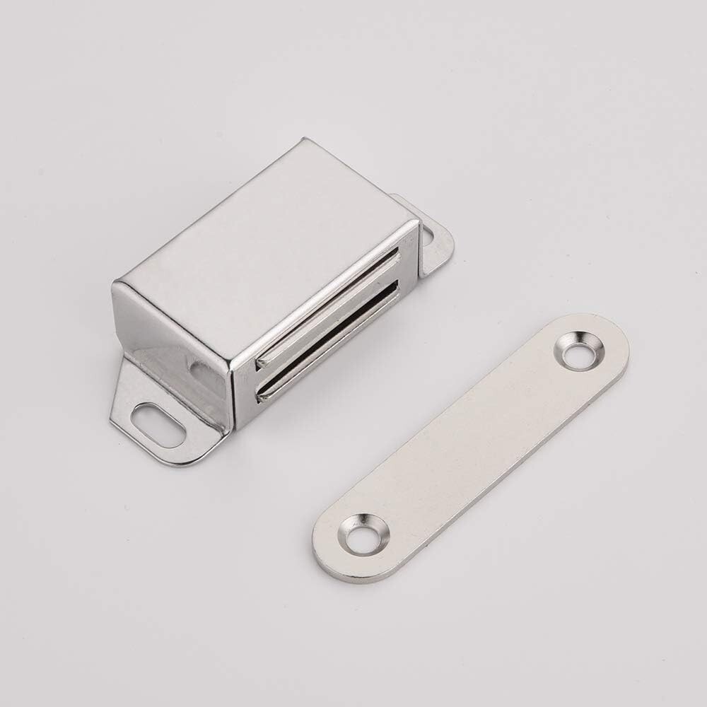 20 Pack Strong Magnetic Door Latch - Rustproof Stainless Steel Storage Solution
