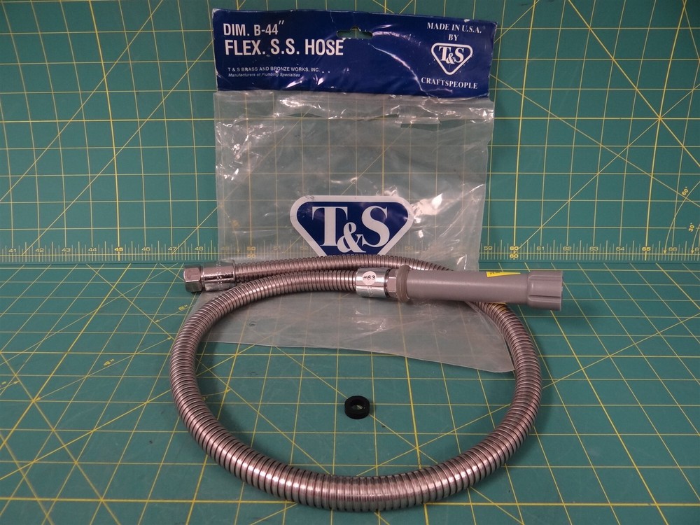 T&S Flex SS Hose DIM B-44"