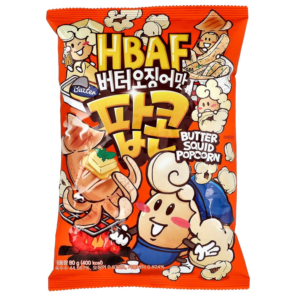 Butter Squid Popcorn, 80 g