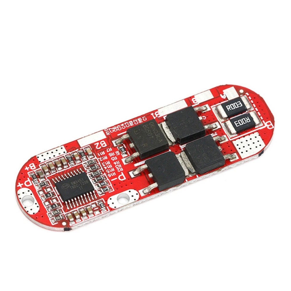 4pcs 5S 25A BMS Board for LiMnO2 Li-polymer Battery Protection Parameters Set