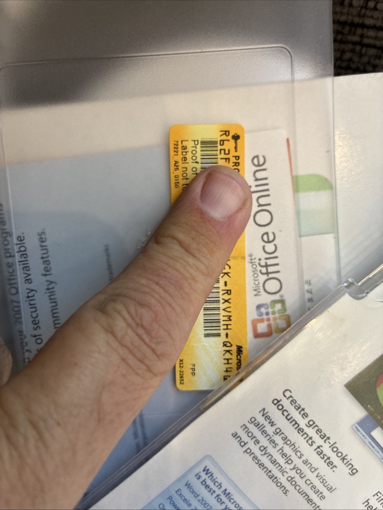 Microsoft Office Home and Student 2007