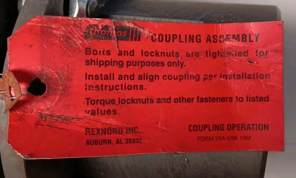 Rexnord 1298 XTSR52 Hub Coupling Assembly