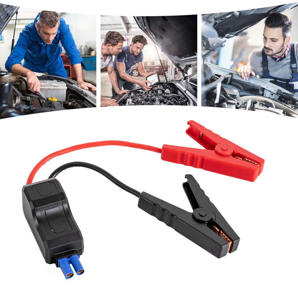 Portable Car Jump Starter Replacement Cable with 8 Safe Protection Systems